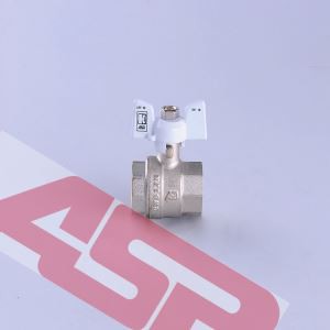 Brass Ball Valve with Butterfly Handle